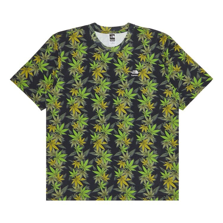 

Топ Supreme x The North Face Leaf Short-Sleeve 'Black', черный
