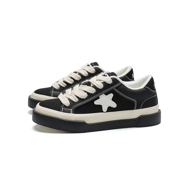 

Кеды Forever 21 Skateboarding Shoes Unisex Low-top, черный