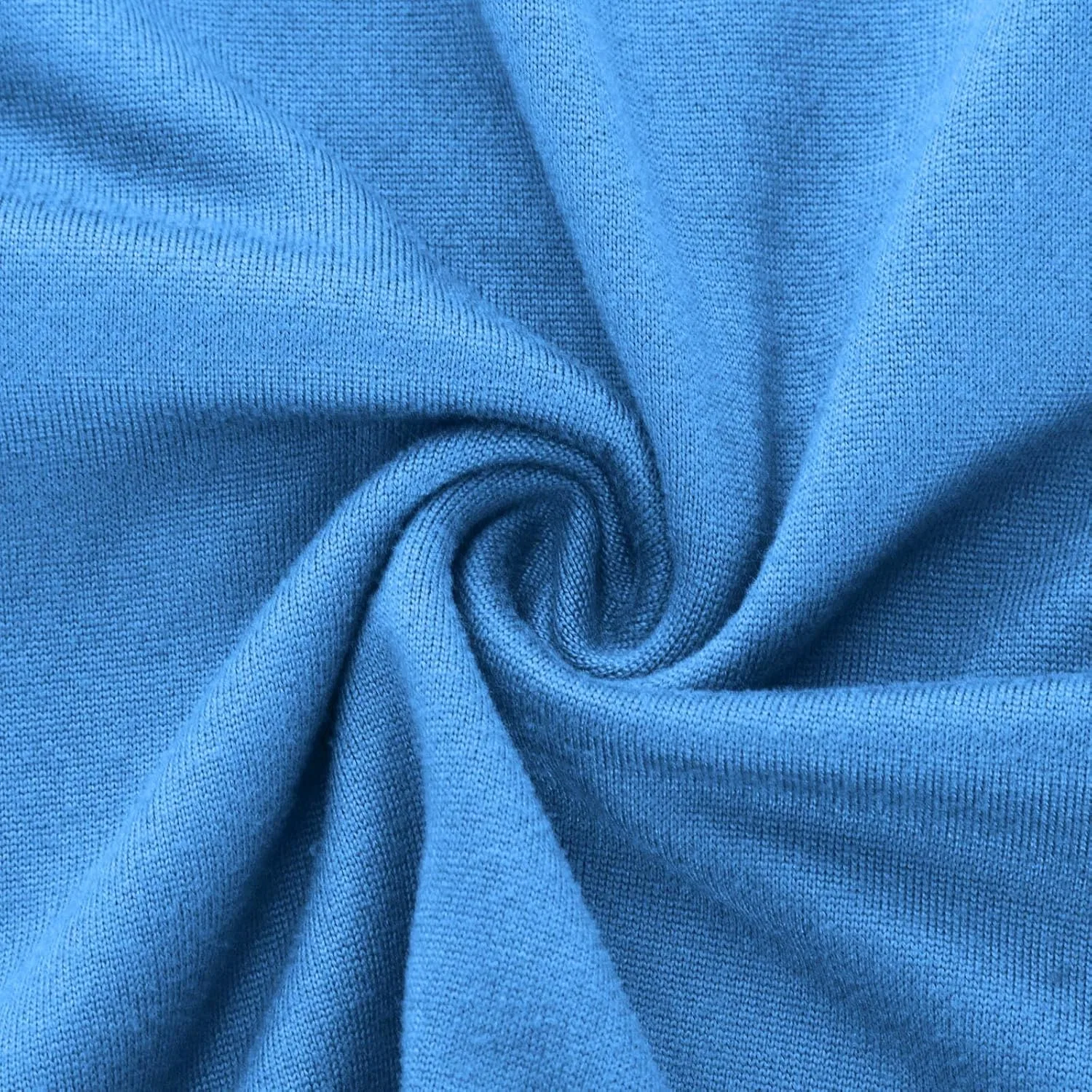 Футболка женская облегающая, Cotton Linen, Sky Blue — фото 2