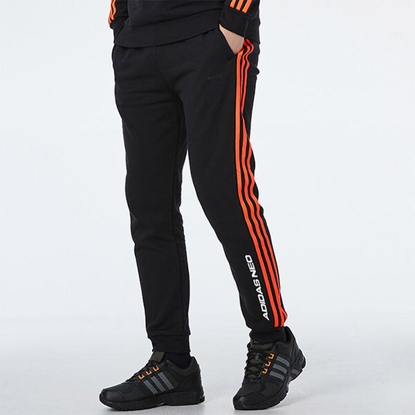 Спортивные штаны adidas Stay Warm Windproof Casual Knit Long Pants Black, черный — фото 3