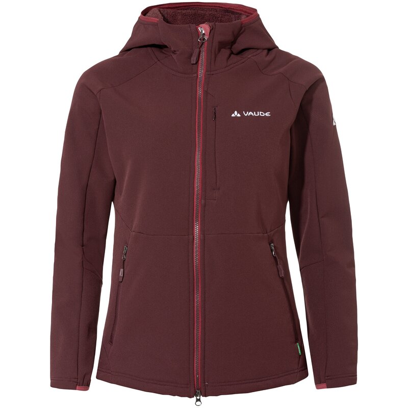 

Функциональная куртка с капюшоном из штормфлиса elope Vaude, цвет dark oak