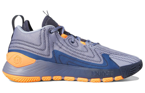 Кроссовки Adidas D Rose Son Of Chi 2.0 'Purple', серый — фото 2