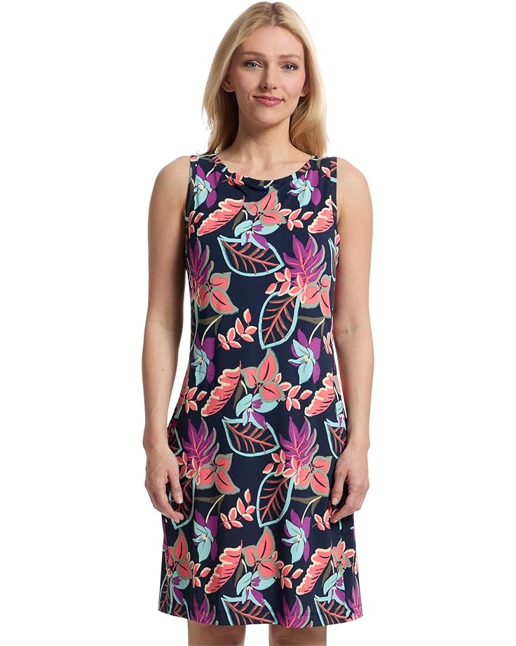 

Платье Columbia Plus Size Chill River Printed Dress, цвет Hot Coral Pasteled