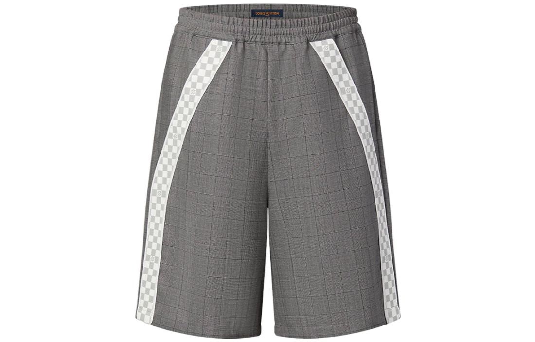 

Новые квартальные продукты LV Casual Shorts Men Grey Louis Vuitton, серый