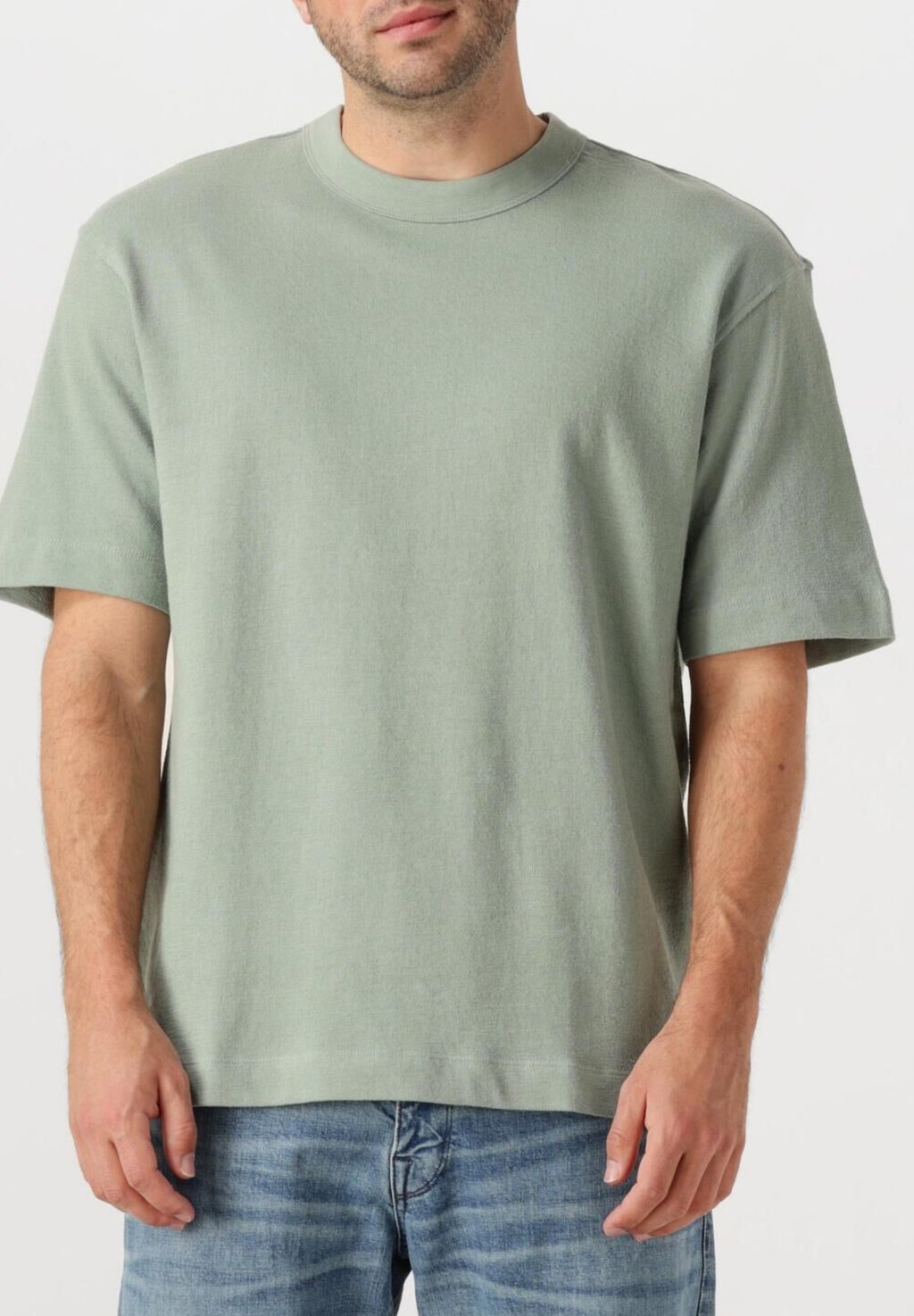 

Базовая футболка SLHCALEB O-NECK Selected Homme, зеленый