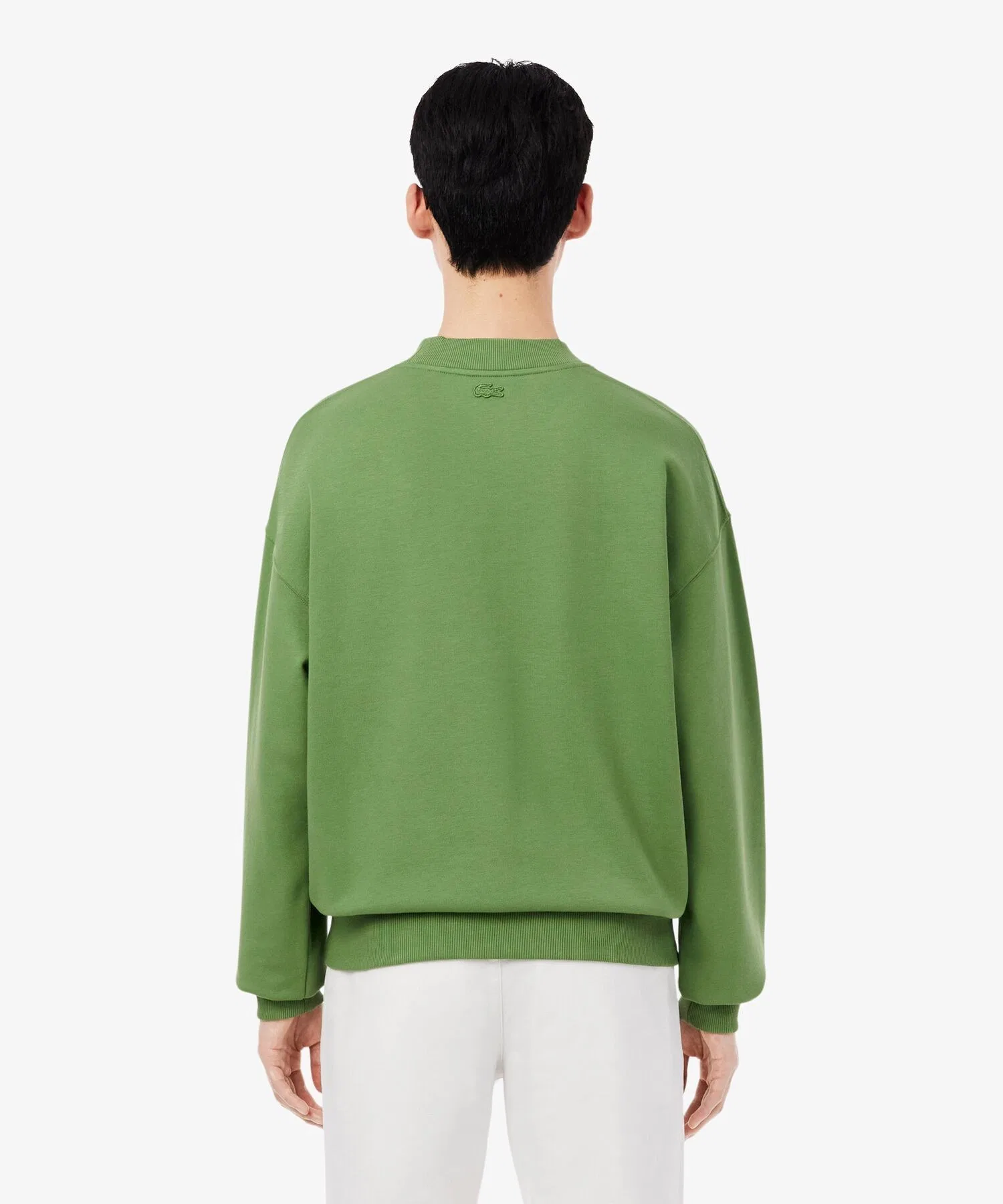 Толстовка Uniqlo Модальная смесь, Свободный крой, Однотонная, Серая — фото 4