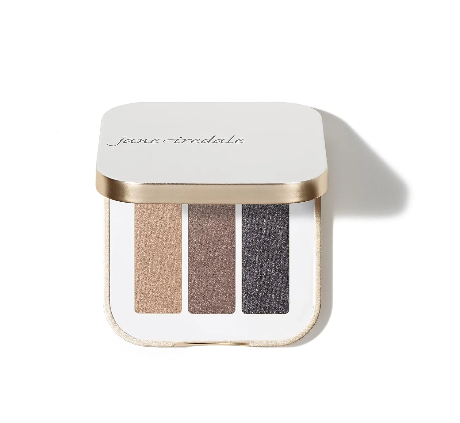 Тени для век Jane Iredale PurePressed Eye Shadow Triple, высокопигментированные минеральные тени для век, стойкая формула, предотвращающая скатывание, безопасны для чувствительной кожи вокруг глаз., Brown Sugar