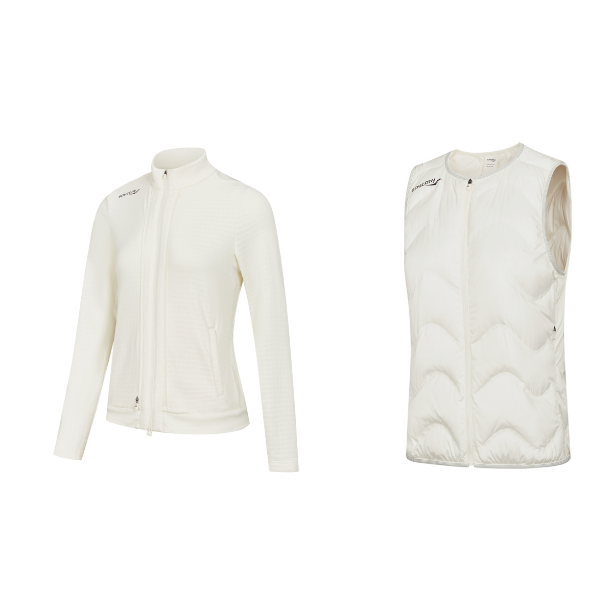 

Saucony Костюм Casual для женщин в кремово-белом цвете