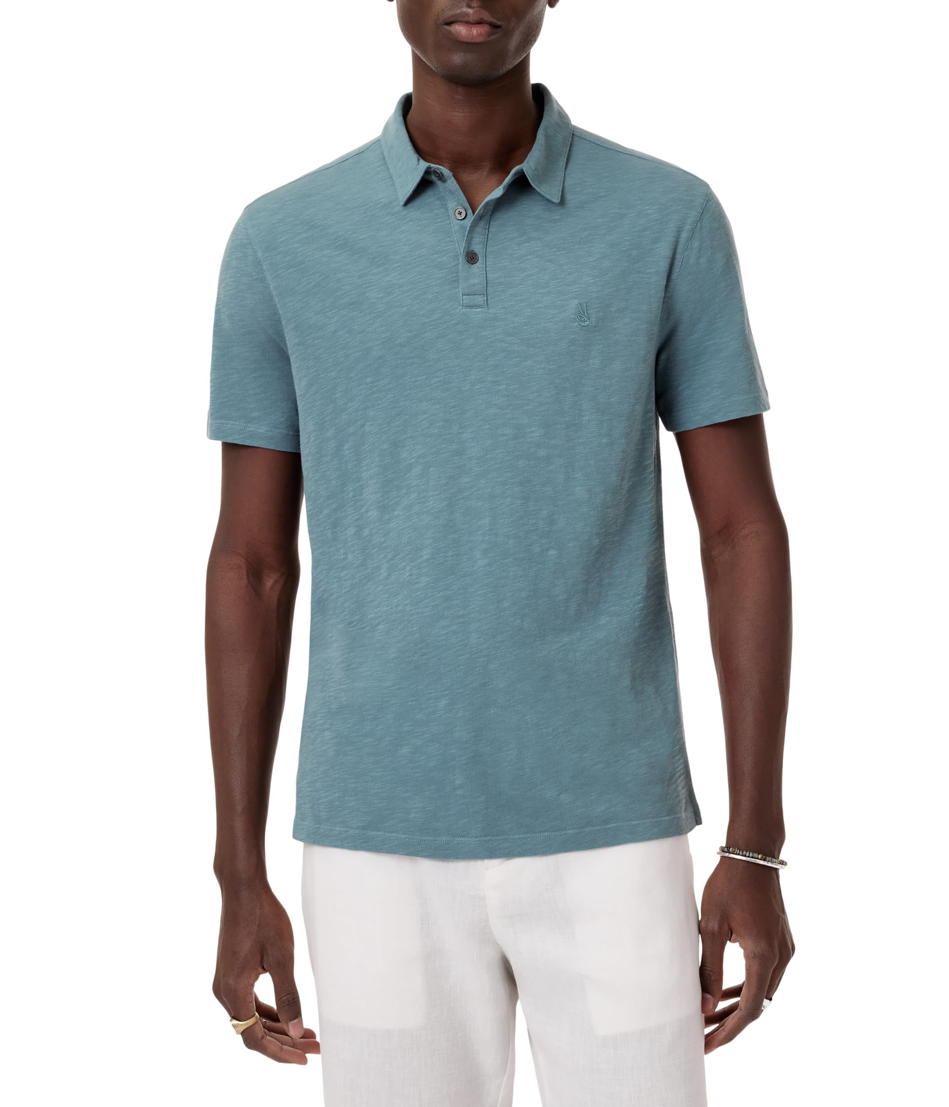 

Поло John Varvatos Victor Polo K5787S25, Fog