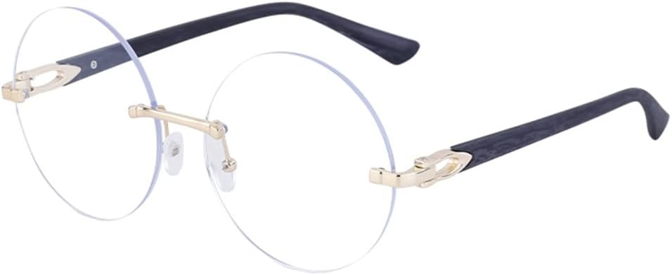 

Круглые солнцезащитные очки без оправы для женщин, винтажные солнцезащитные очки без оправы для мужчин, ретро-панк солнцезащитные очки, очки в стиле стимпанк generic, C8 Gold White