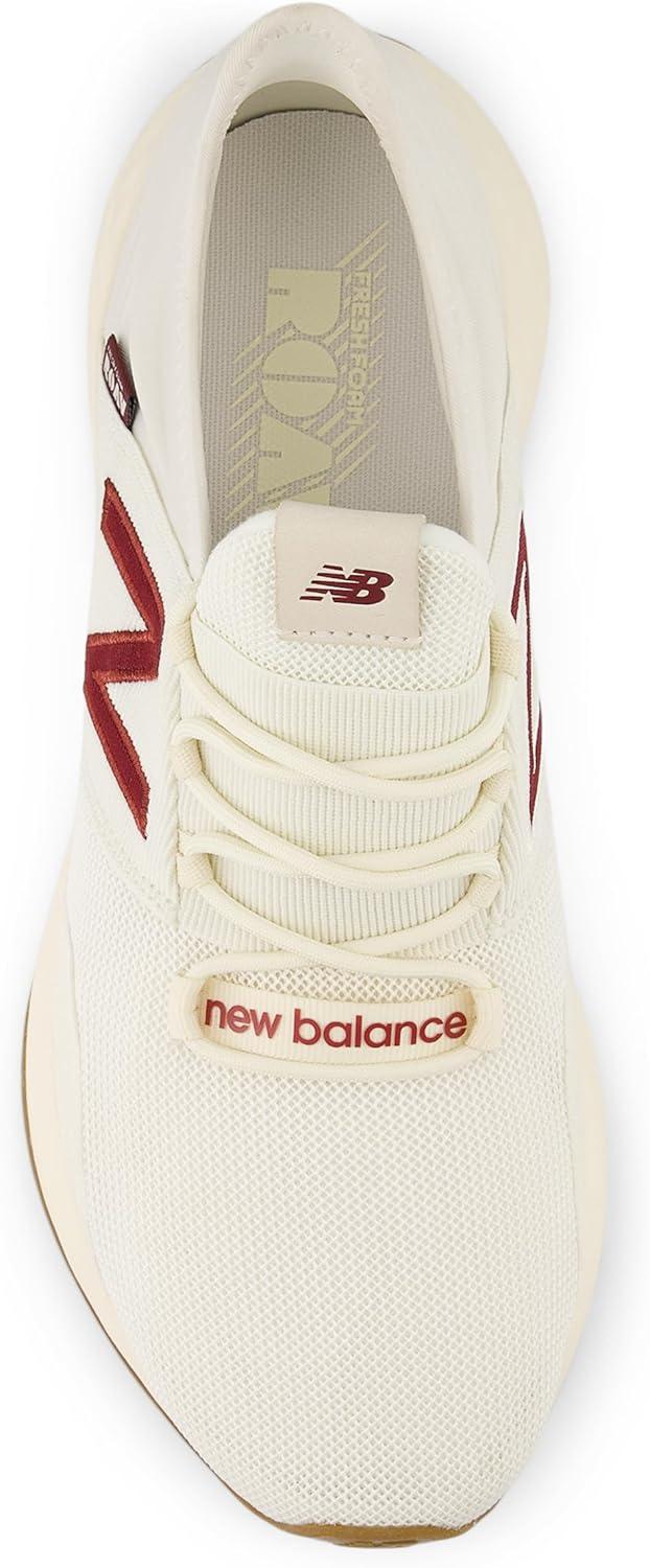 Кроссовки для бега New Balance Men's Fresh Foam Roav V1, бордовый — фото 4