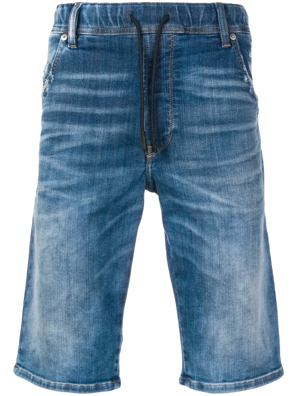Шорты 'JoggJeans' средней посадки DIESEL, синий