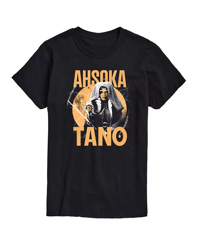 

Мужская футболка с коротким рукавом Star Wars Ahsoka Tano AIRWAVES, черный