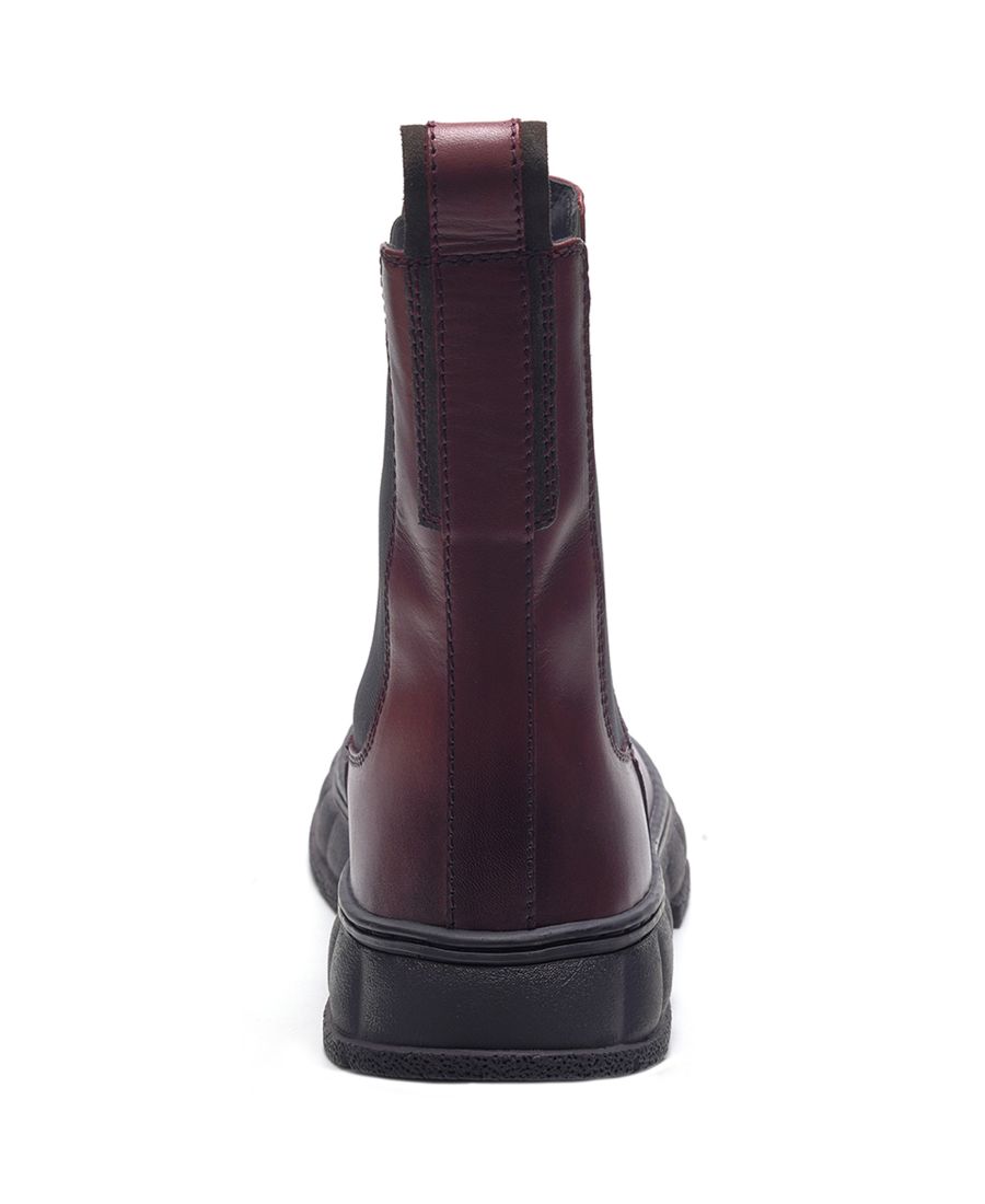 Мужские ботинки Startus Slip-On Chelsea Boots A Veer, Bordo Wine — фото 3