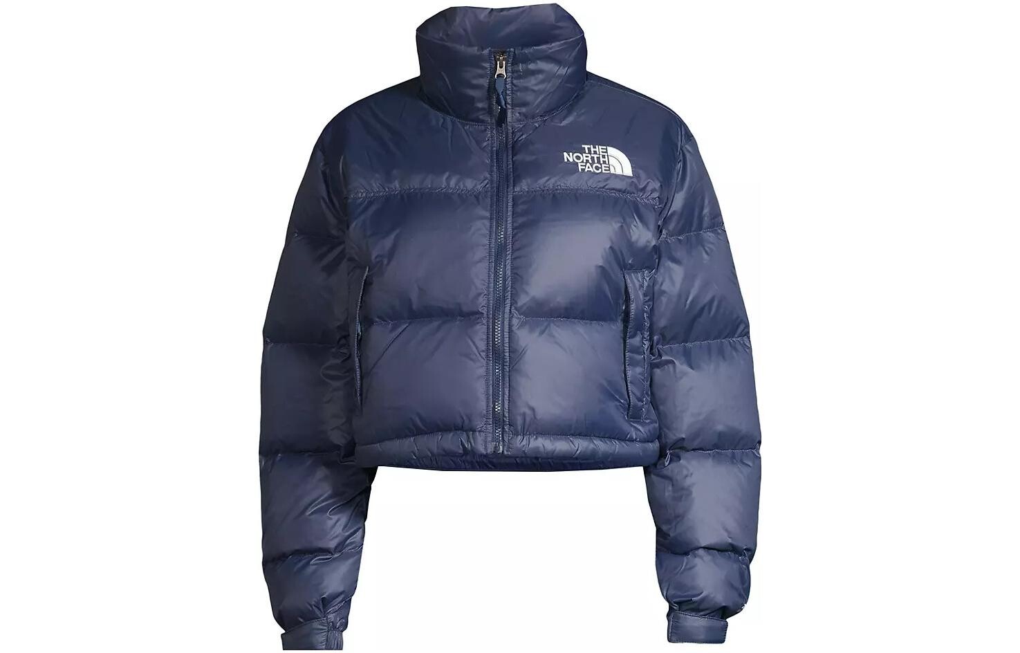 

Пуховик женский Pinnacle темно-синий The North Face