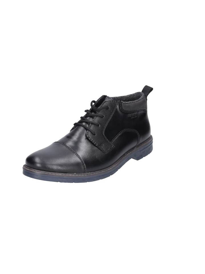Кроссовки на шнуровке rieker Schnürschuhe Elegant, черный — фото 4