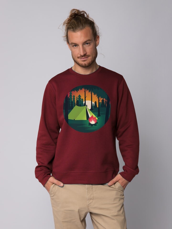 

Толстовка wat Apparel Zelten, цвет weinrot