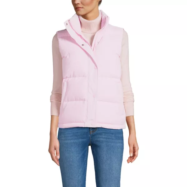 

Женский утепленный пуховик-жилет Wide Channel 600 Lands' End, цвет pink frost