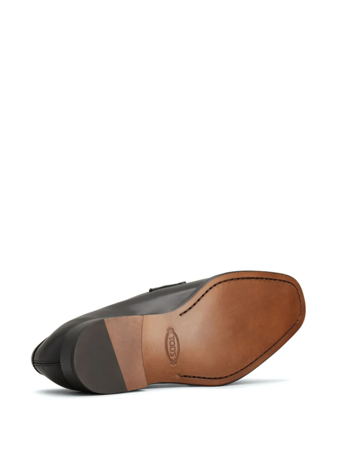Tod's кожаные лоферы, черный — фото 4