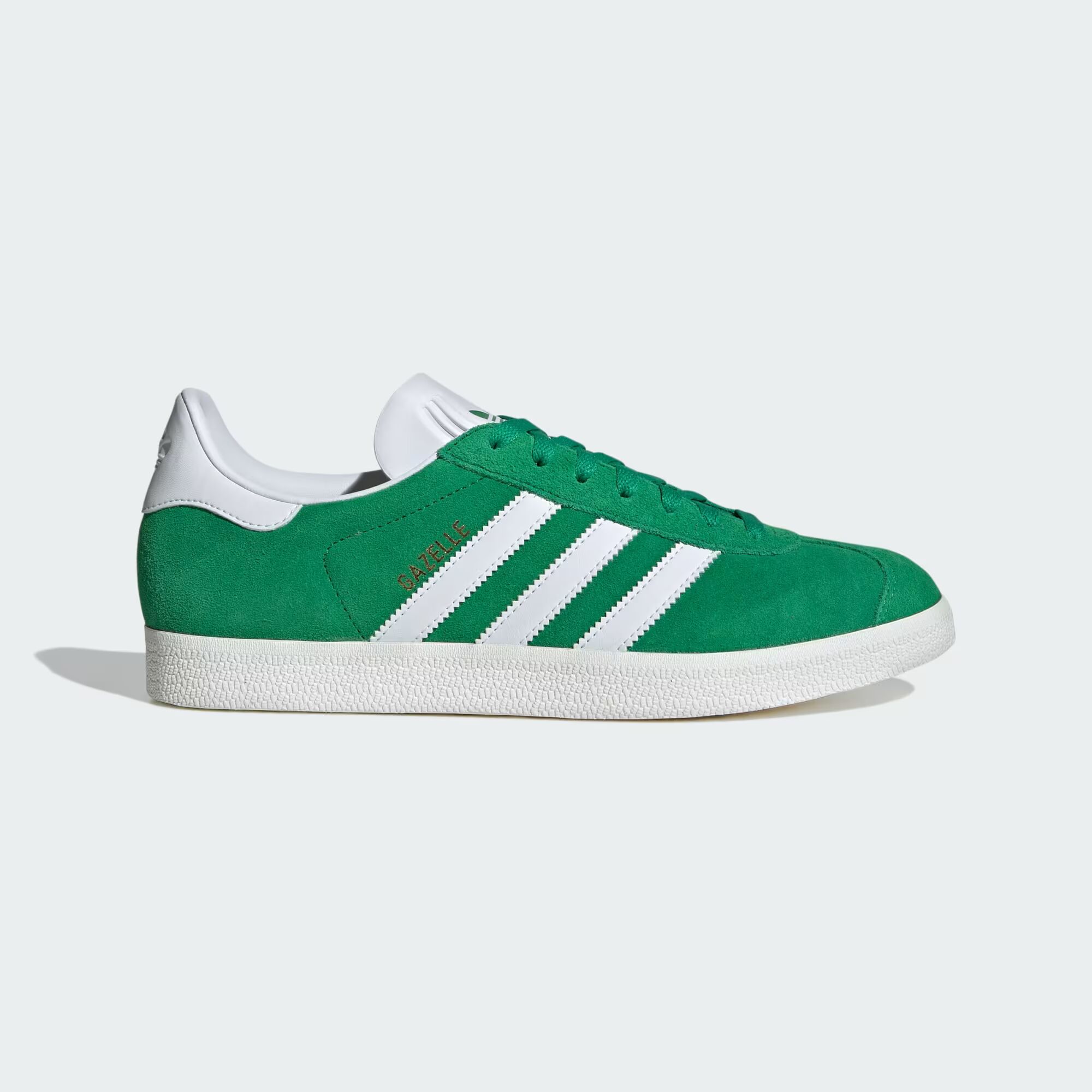 

Кроссовки Gazelle Adidas, цвет Green/Cloud White/Core White