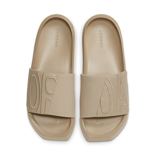 Тапочки nola slide 'khaki' Air Jordan, хаки — фото 3
