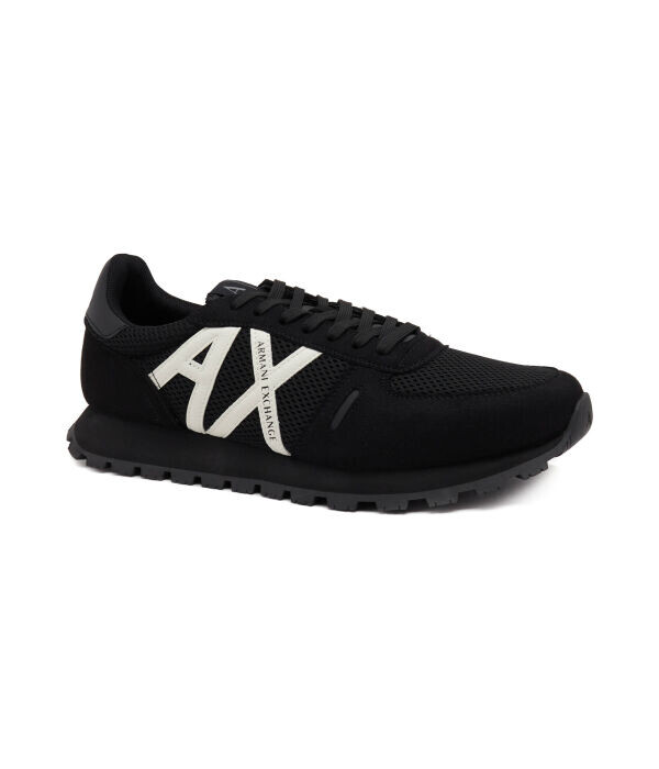 

Кроссовки Armani Exchange с логотипом, черный