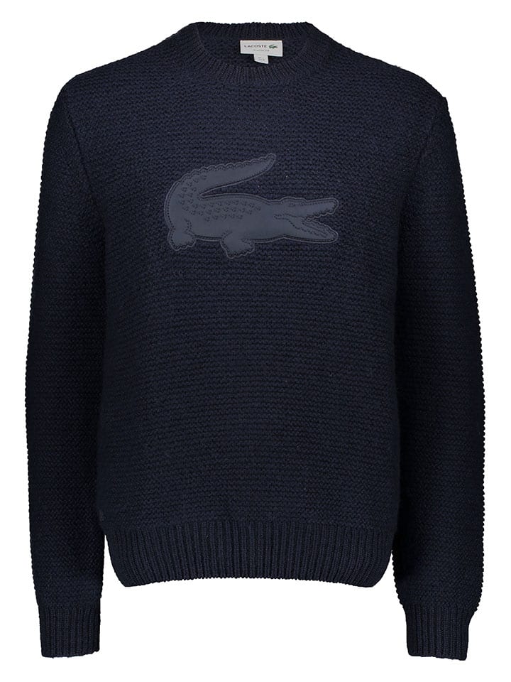 

Темно-синий свитер Lacoste