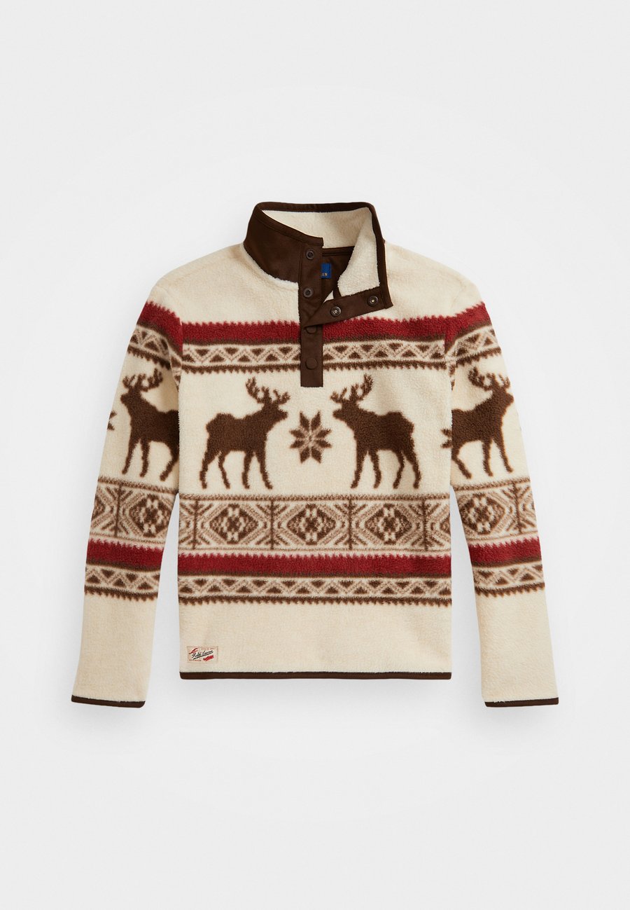 

Джемпер Polo Ralph Lauren ELK PRINT TEDDY FLEECE PULLOVER UNISEX, Multi-Coloured