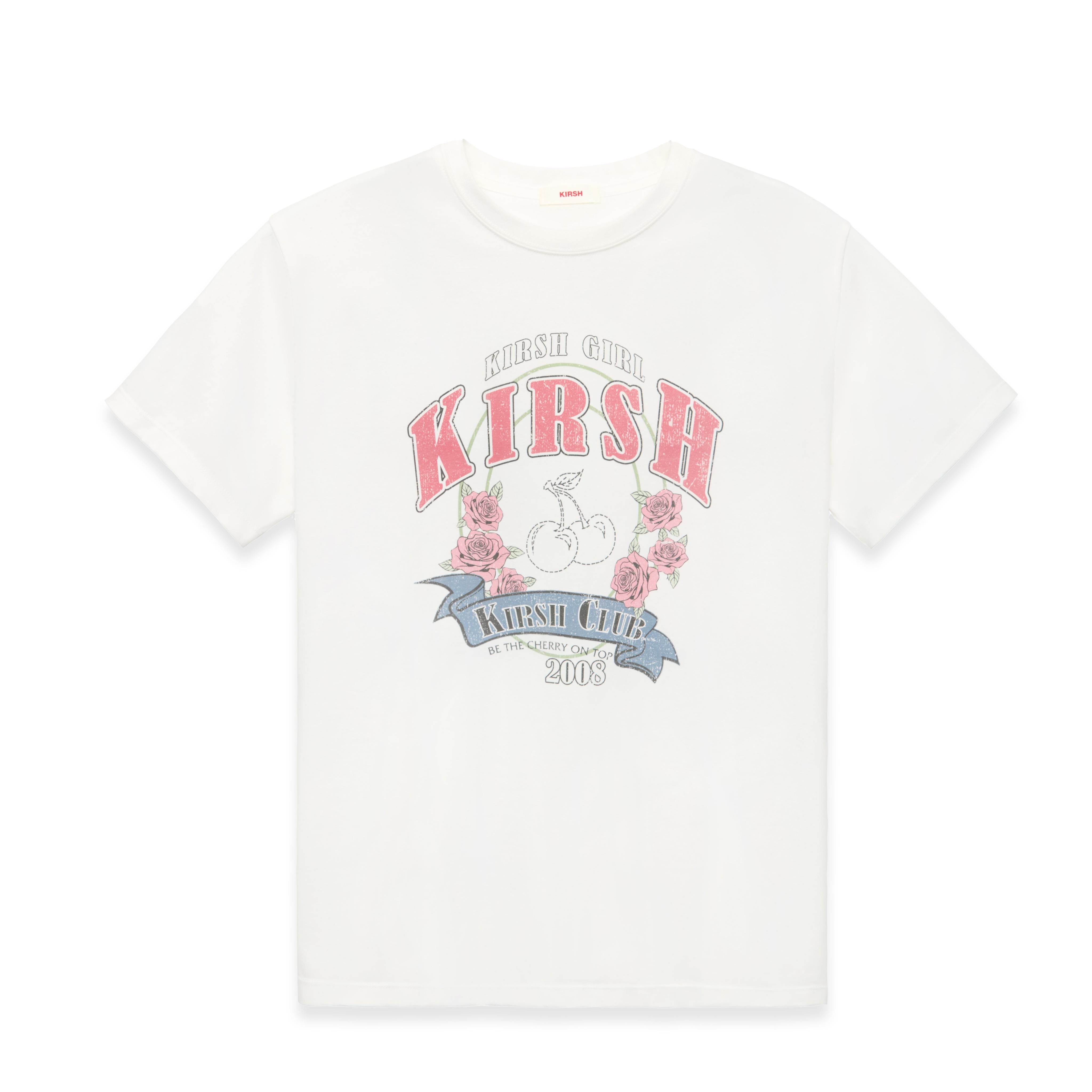 

KIRSH Футболка женская белая