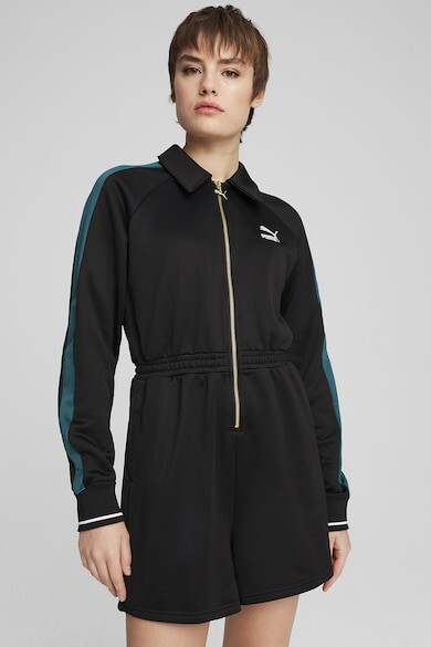 

Комбинезон с боковыми карманами Puma, черный, бензиново-синий