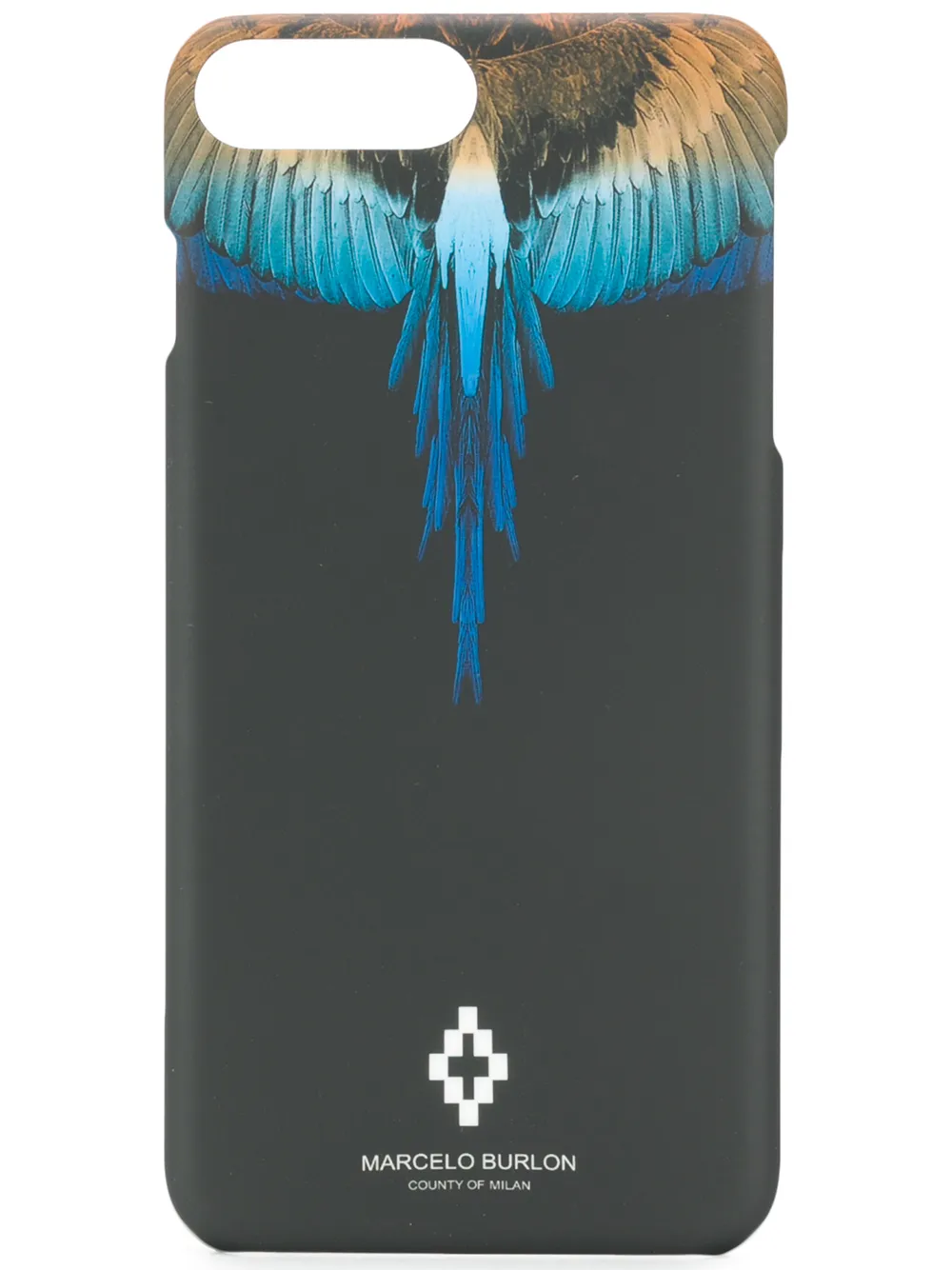 

Чехол Wings для iPhone 8 Plus Marcelo Burlon County Of Milan, черный
