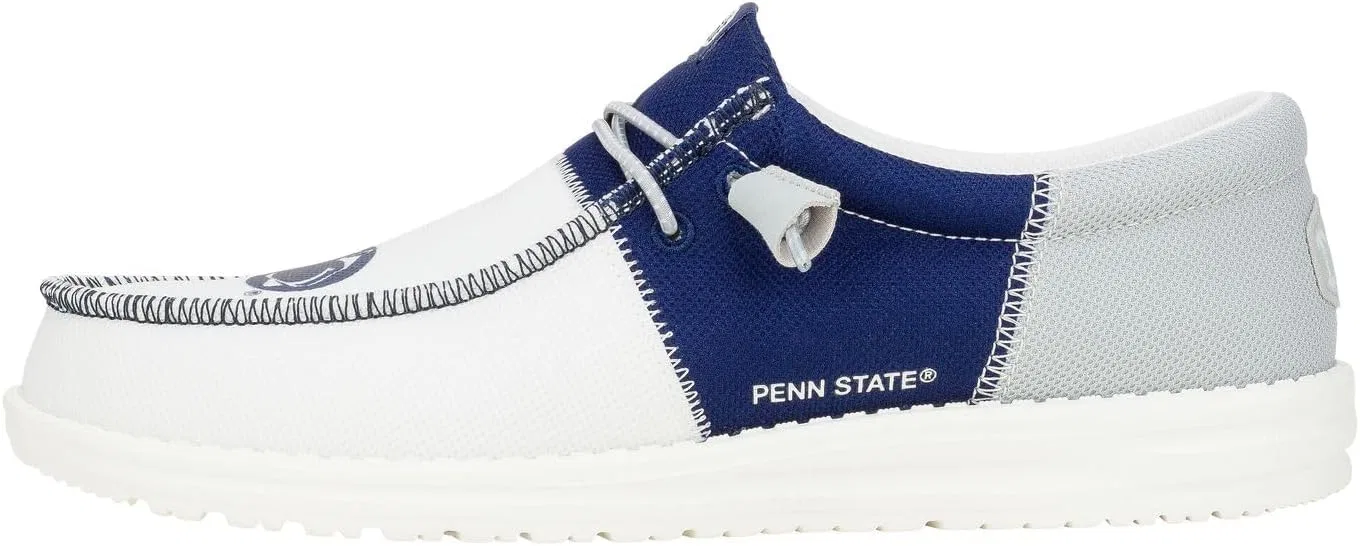 Мужские слипоны HEYDUDE Wally, Penn State Navy/Grey