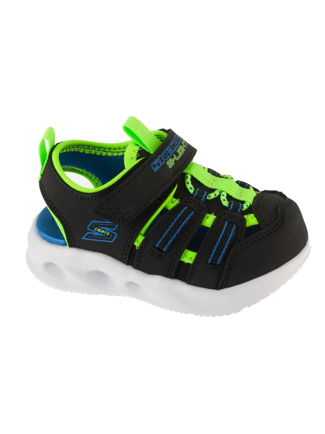 Сандалии Skechers черного цвета — фото 2