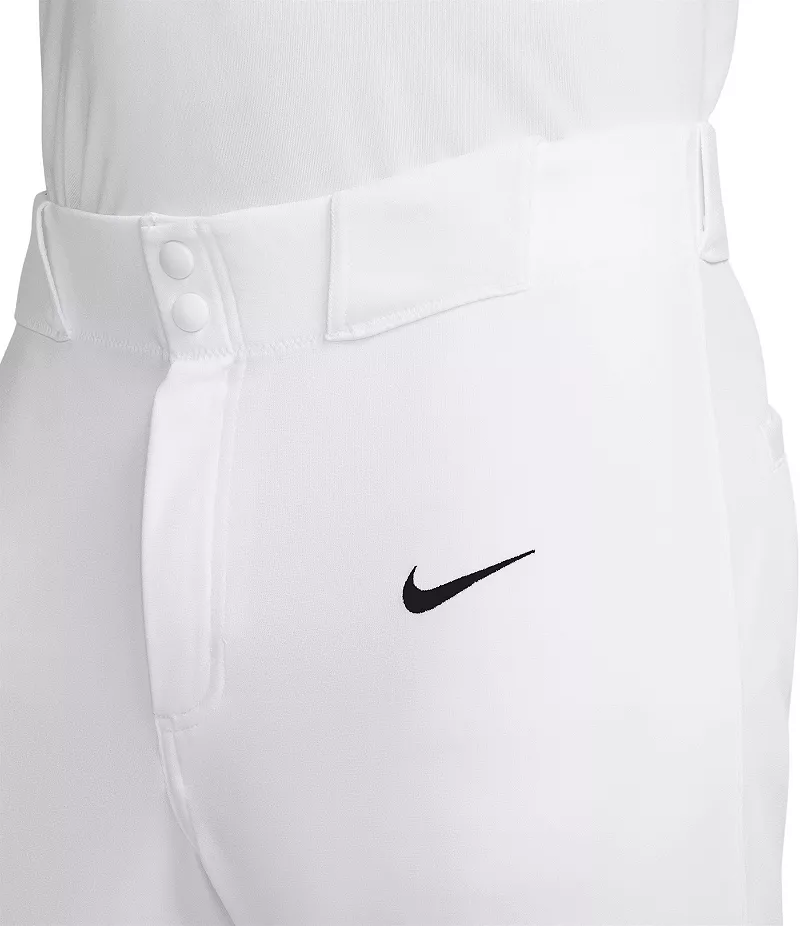 Мужские высокие бейсбольные брюки Nike Vapor Select 2, белый/черный — фото 2