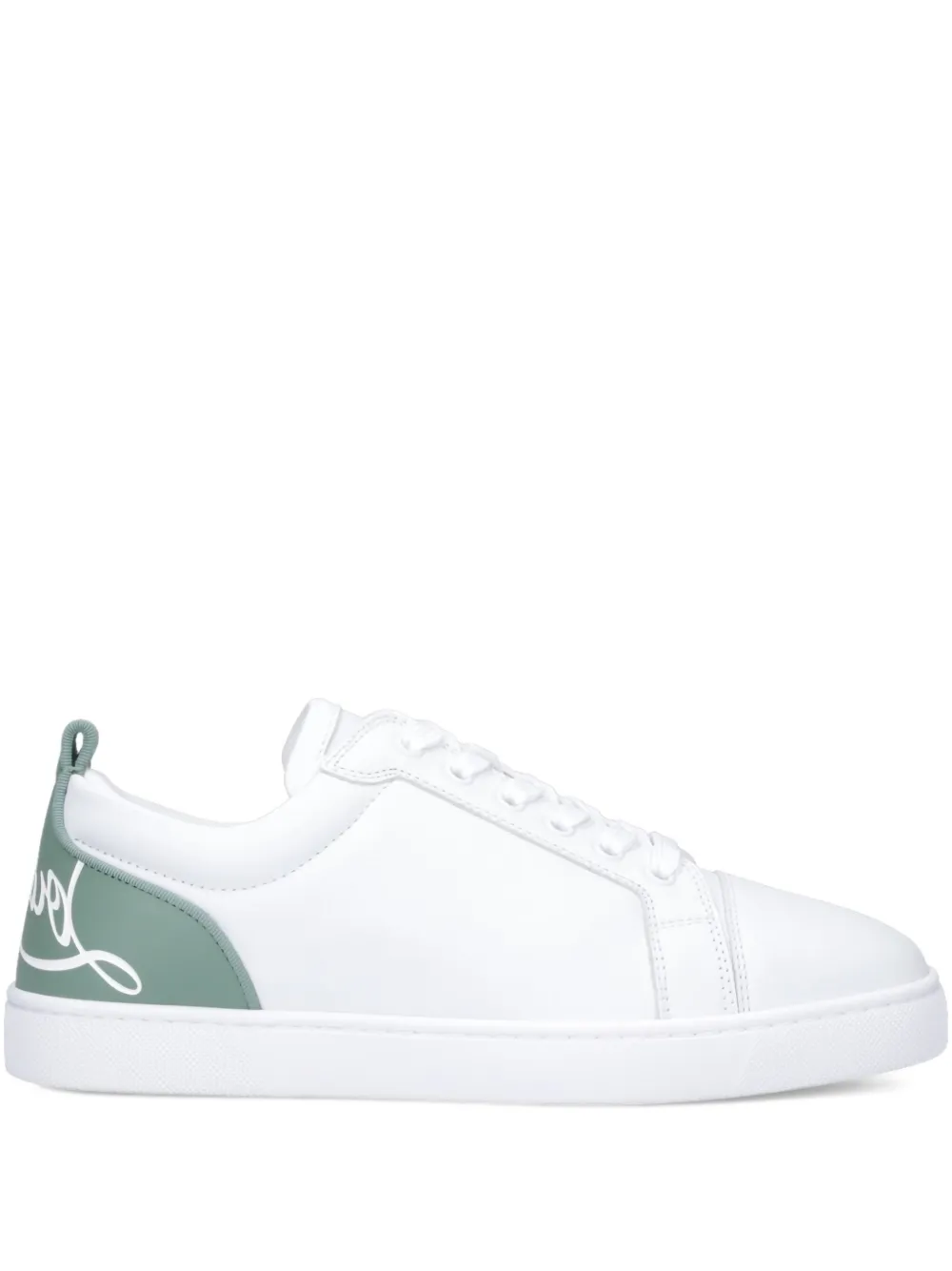 

Кроссовки Fun Louis Junior со вставками Christian Louboutin, белый