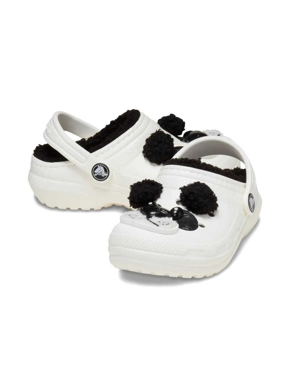 Клоги I AM Panda Crocs Kids, белый — фото 3