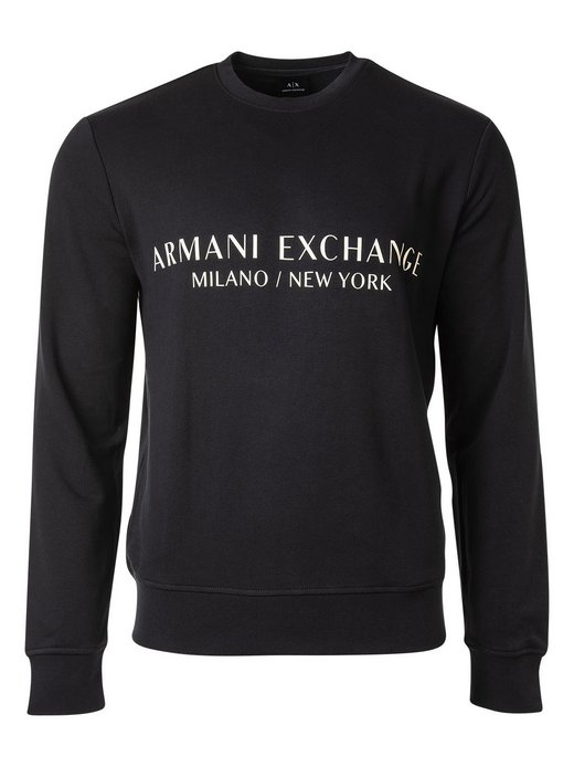 

Фуфайка Armani Exchange, синий