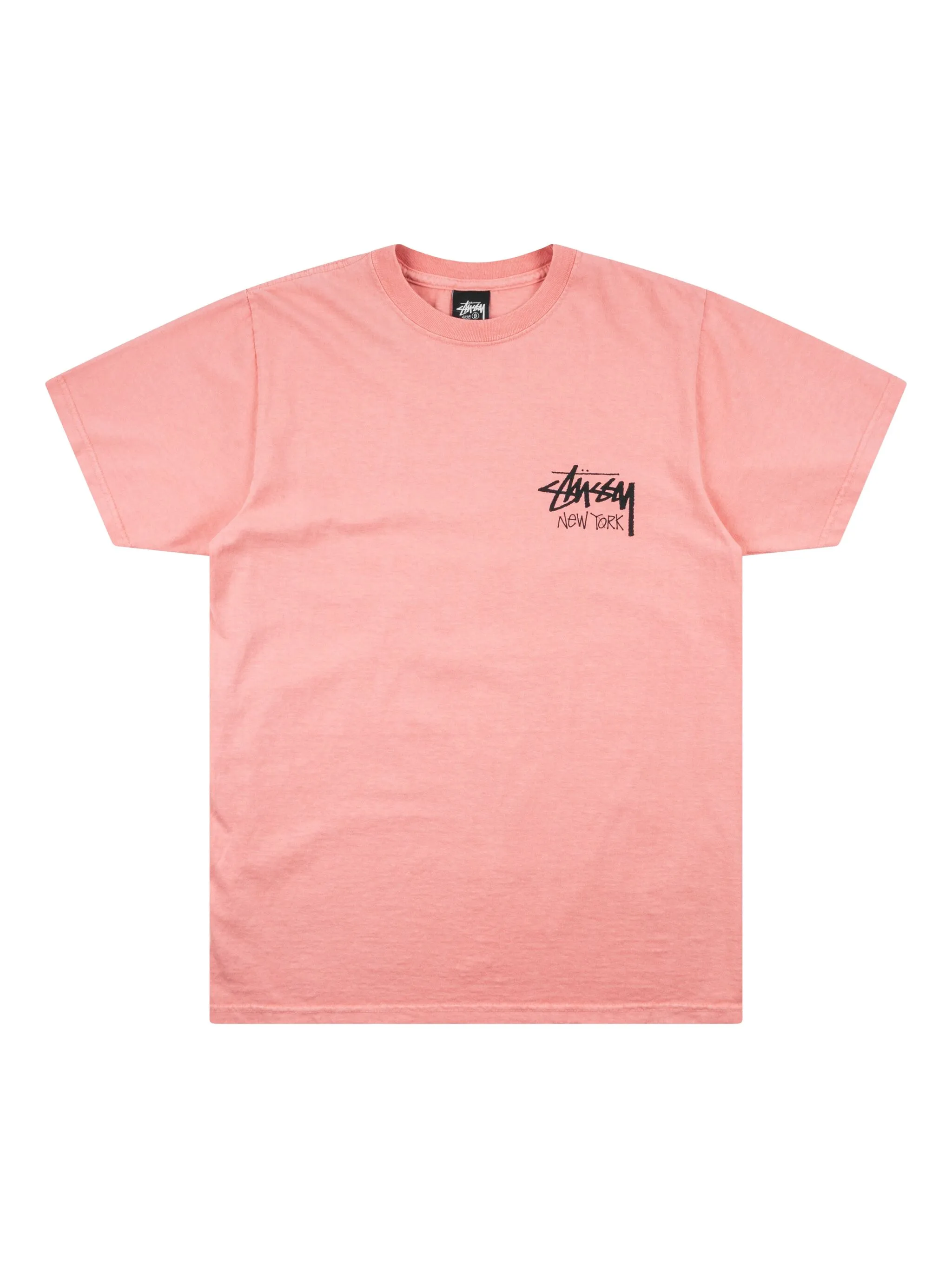

Футболка New York с логотипом Stüssy, розовый