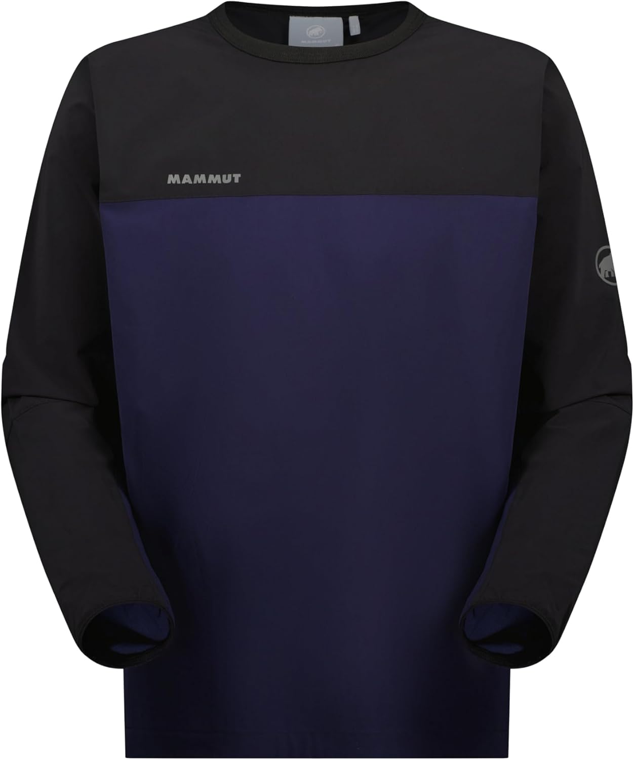 

Мужская футболка Mammut Comfort Crew Neck AF (1011-02400), азиатский крой, морской черный