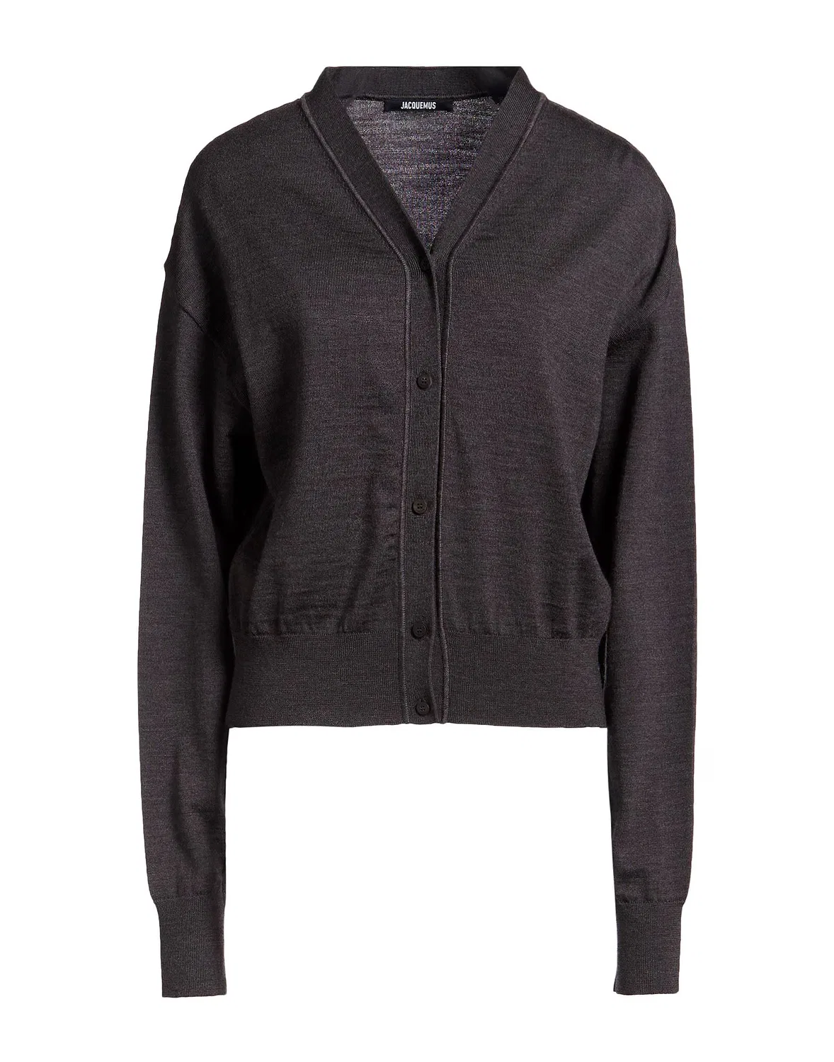 Кардиган из мериносовой шерсти Charcoal Jacquemus