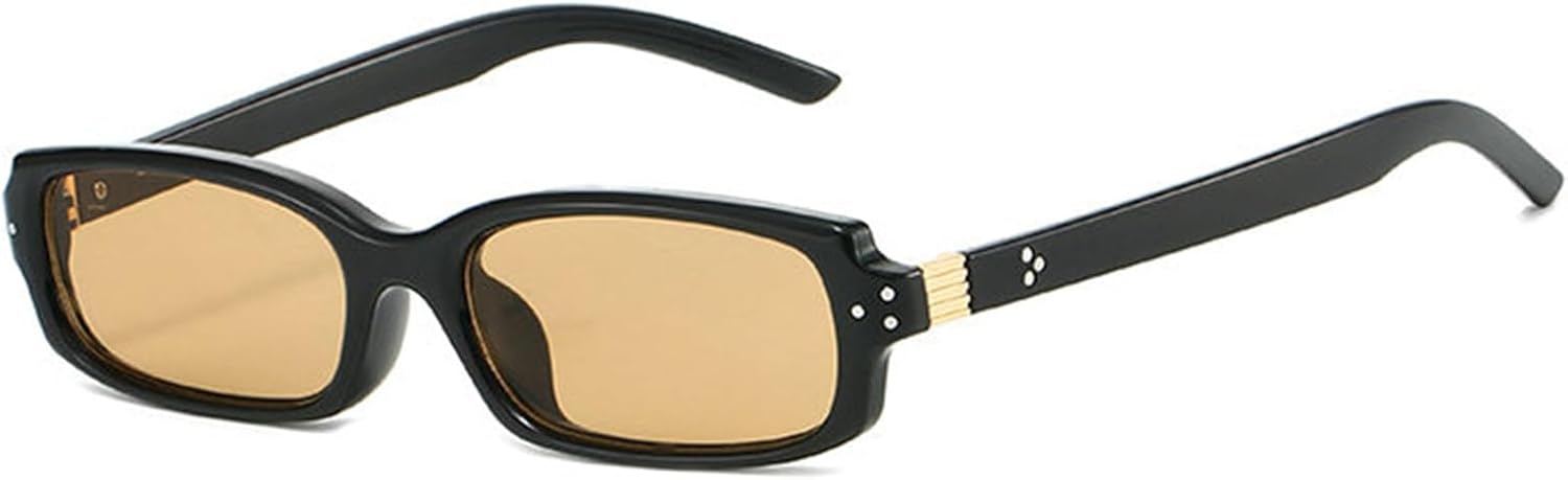 

Солнцезащитные очки Willochra в стиле ретро, ​​прямоугольные, для женщин, модные очки 90-х, маленькие, стильные, с защитой от УФ-излучения UV400, винтажные, для путешествий, C2