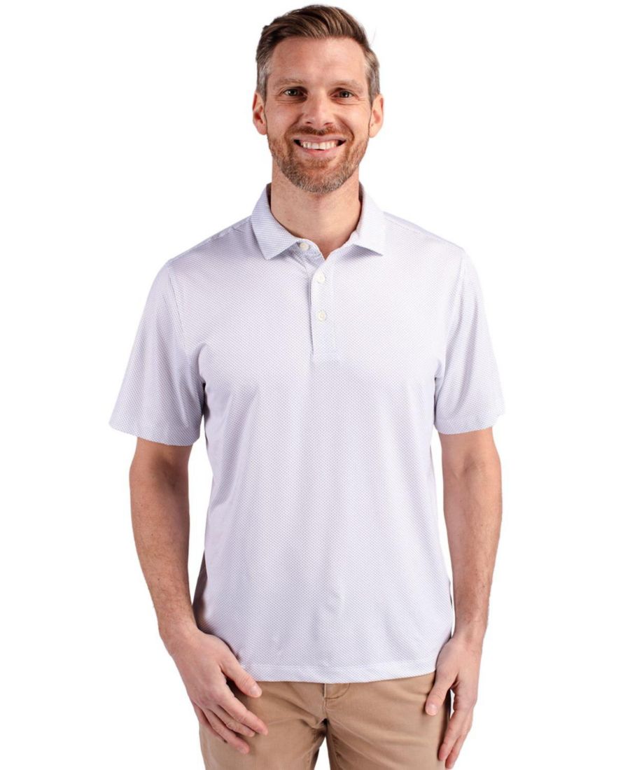 

Футболка-поло Pike Eco Symmetry Print Stretch Recycled Shirt больших размеров для высоких и крупных мужчин Cutter & Buck, White/polished, Белый, Футболка-поло Pike Eco Symmetry Print Stretch Recycled Shirt больших размеров для высоких и крупных мужчин Cut