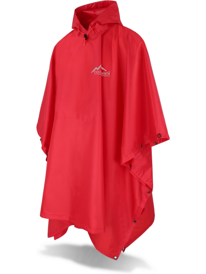 

Дождевик Normani Outdoor Sports, красный