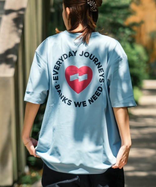 

Футболка с коротким рукавом, дизайнерский принт BANKS