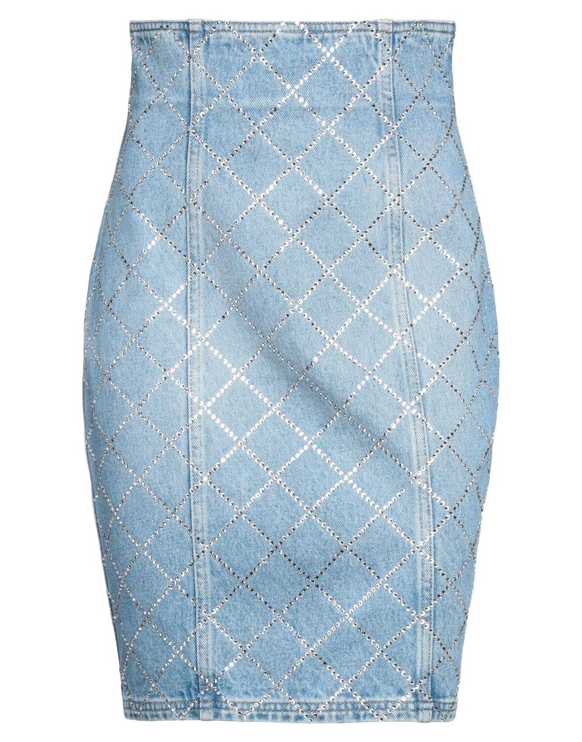 

Джинсовая юбка Balmain, синий