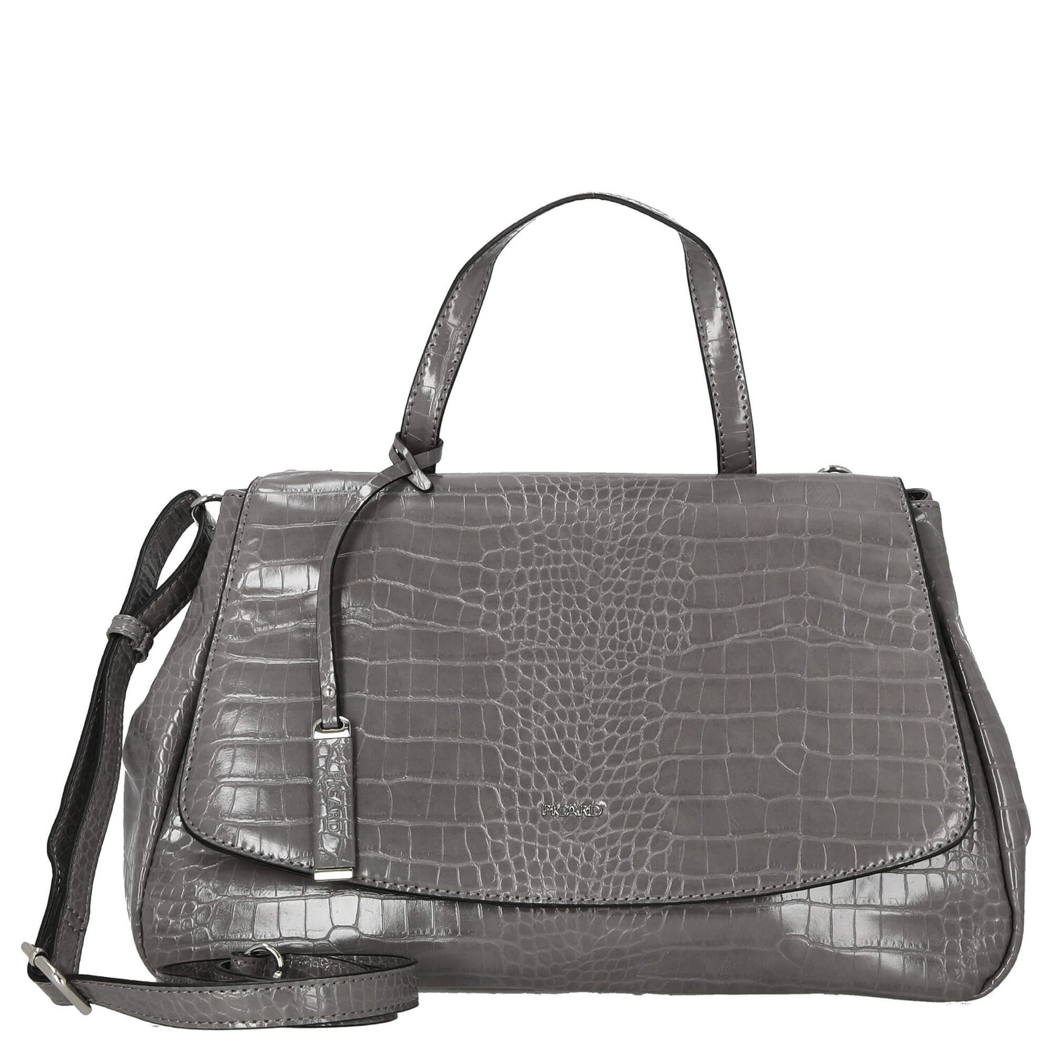 

Сумка через плечо PICARD Croco Handtasche 37 cm Synthetik, цвет gravel