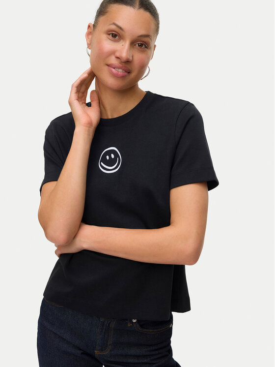 

Футболка regular fit Sara 10311633 Vero Moda, чёрный