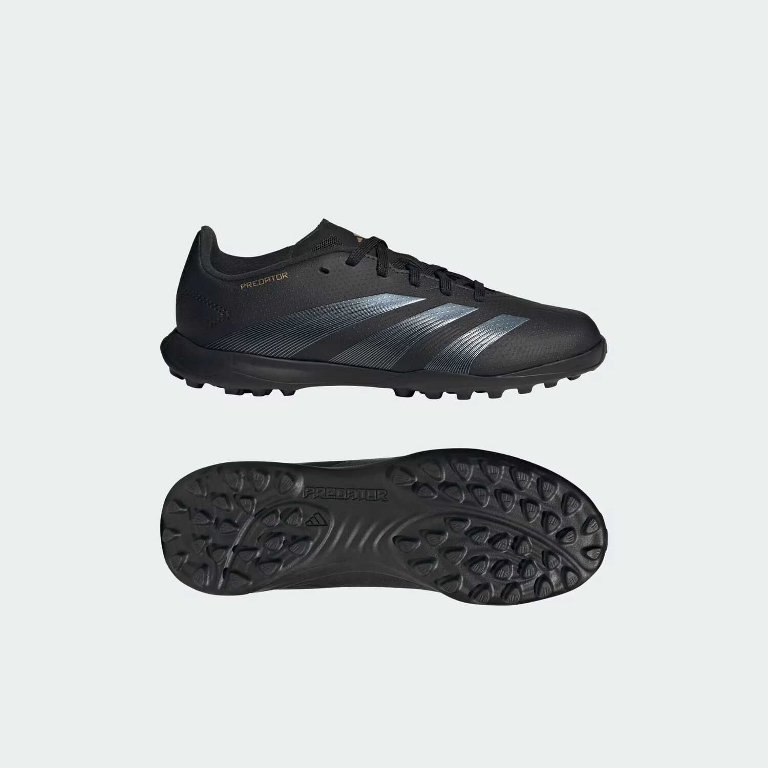

Футбольные бутсы Predator League Turf Adidas, цвет Core Black/Carbon/Gold Metallic
