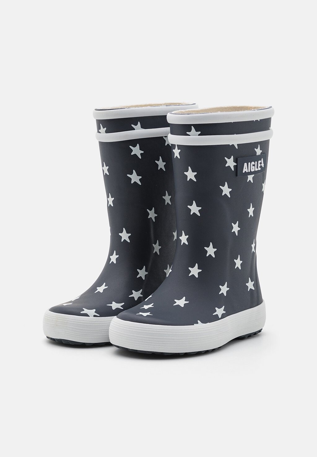 Сапоги резиновые Lolly Pop Play Unisex Aigle, цвет marine/etoile — фото 2