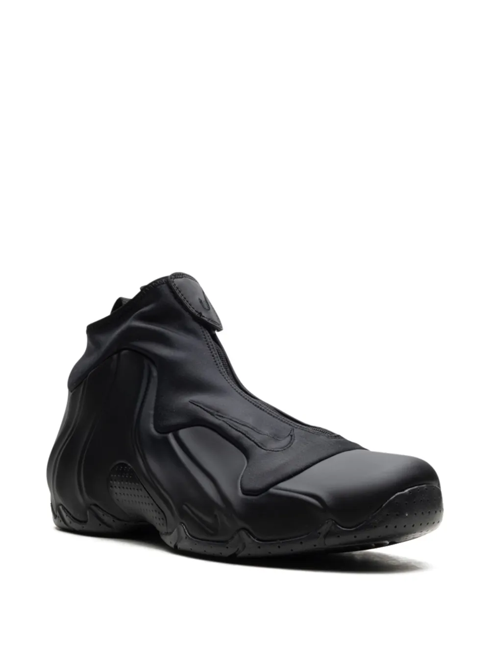 Кроссовки Air Flightposite Black Nike, черный — фото 2